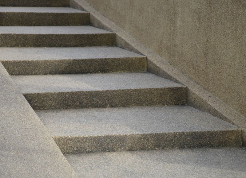 Poured Steps Installation in Addison, TX