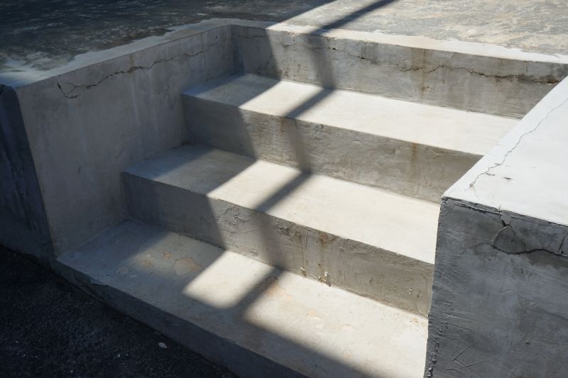 Poured Steps Installation in Arlington, TX