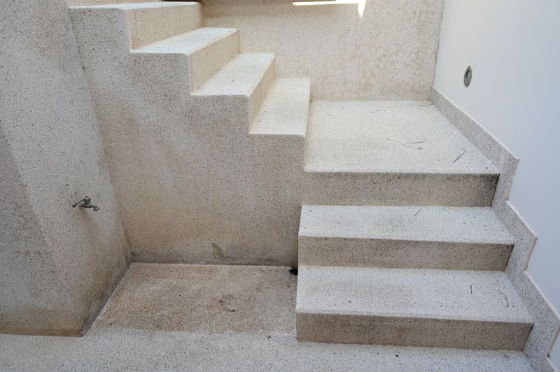 Poured Steps Installation in Arlington, TX
