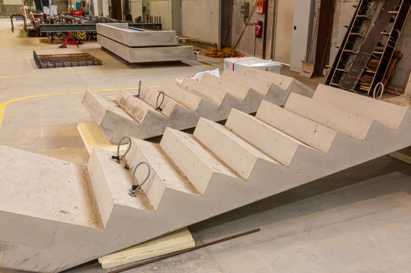 Poured Steps Installation in Roanoke, TX