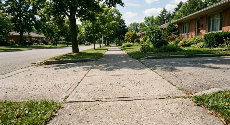 Sidewalk Construction in Hurst, TX