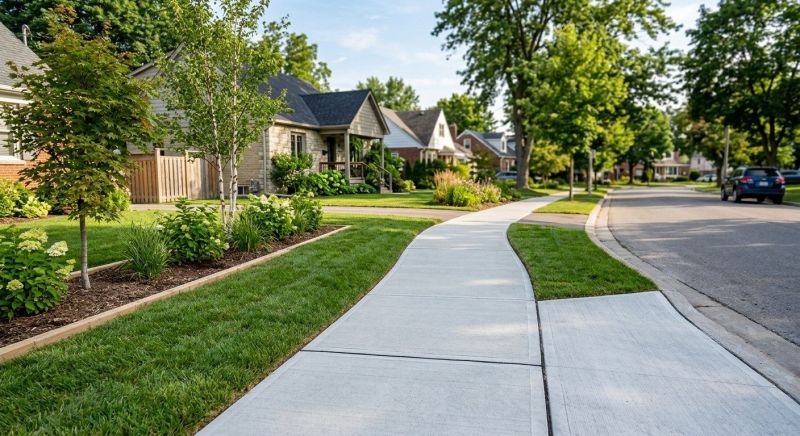 Sidewalk Construction in Arlington, TX