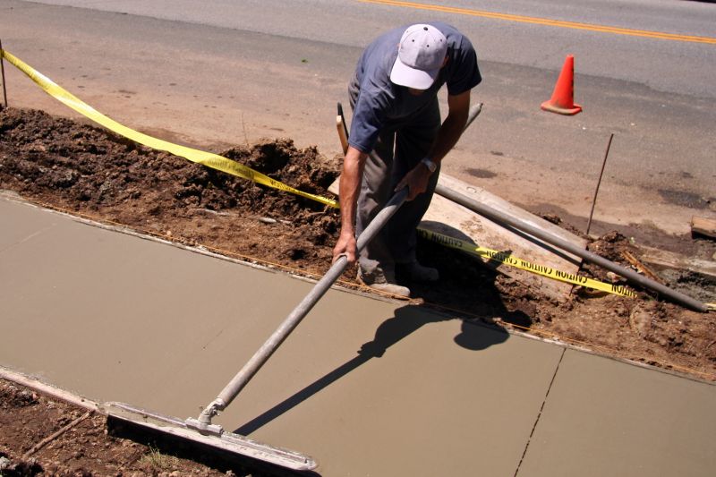 Sidewalk Construction in Arlington, TX