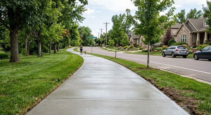 Sidewalk Paving in Burleson, TX