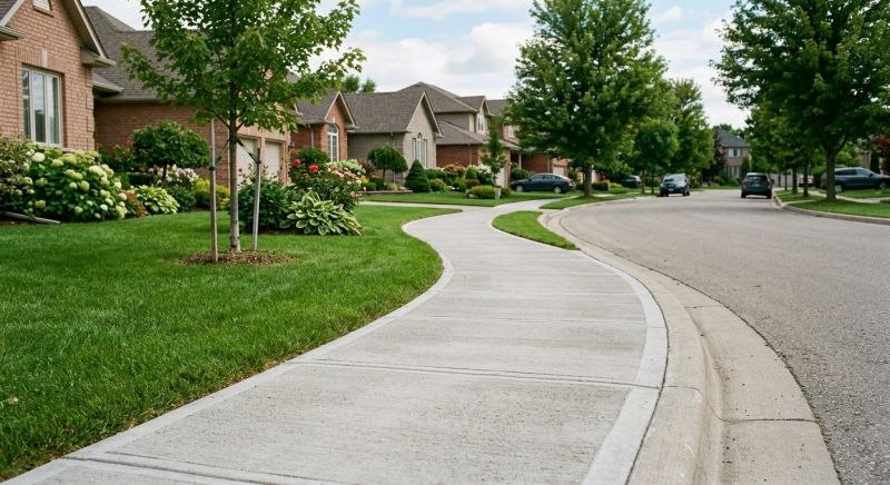 Sidewalk Paving in Burleson, TX