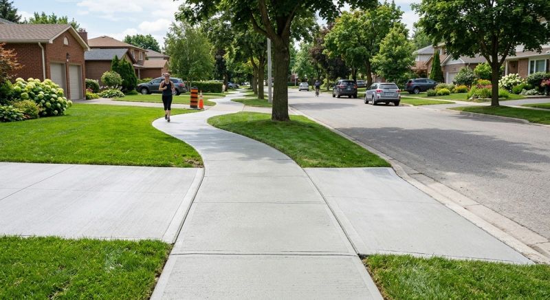 Sidewalk Paving in Midlothian, TX